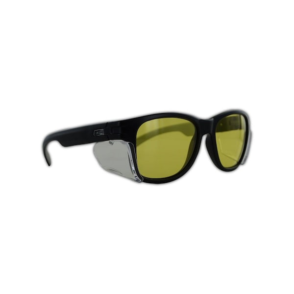 Magid Y50, Safety Glasses, Anti-Fog, Amber Lens, Black Frame, 1 PR Y50BKAFA - main